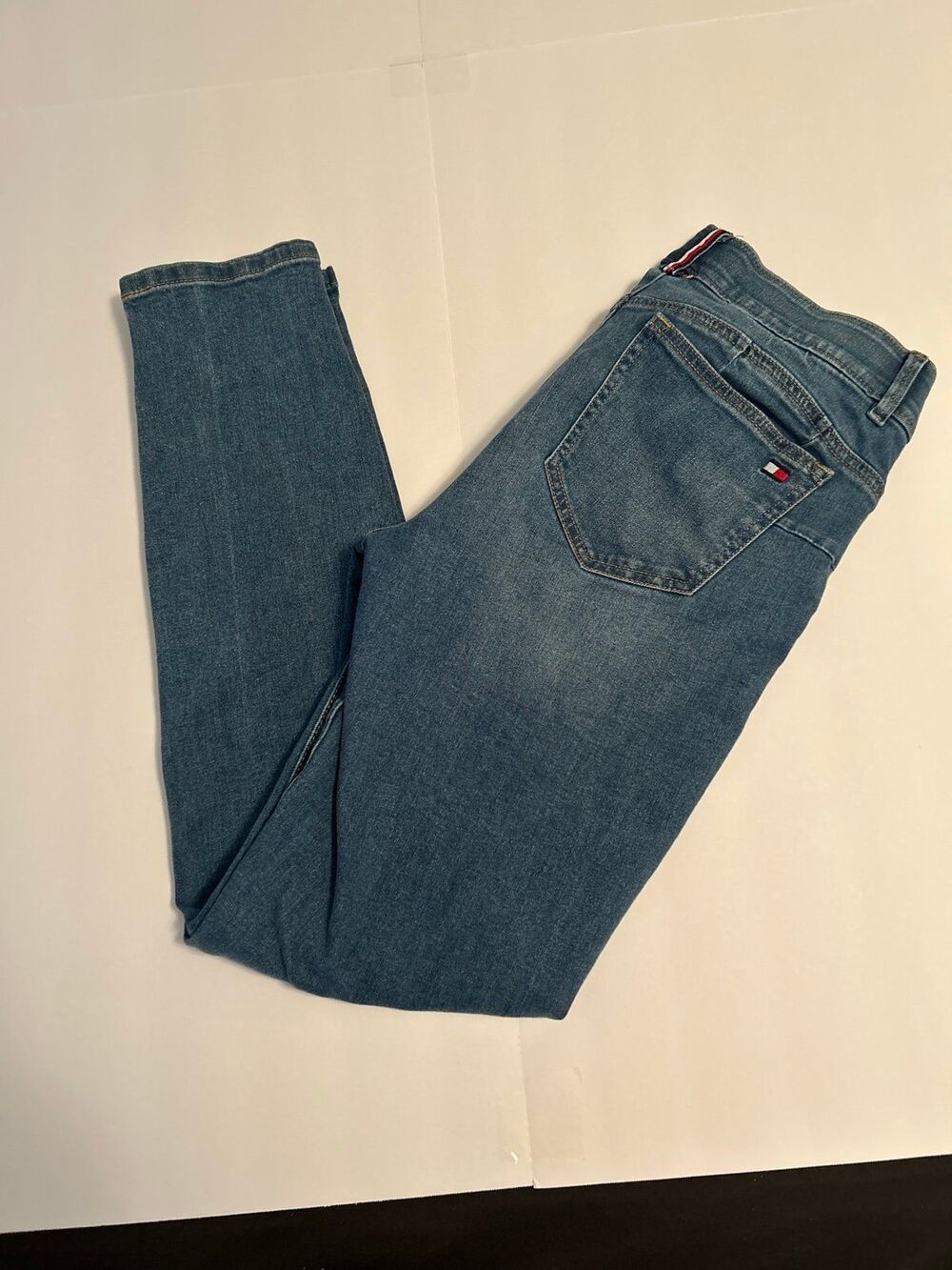Tommy Hilfiger Women’s Straight Leg Blue Jeans Size 8